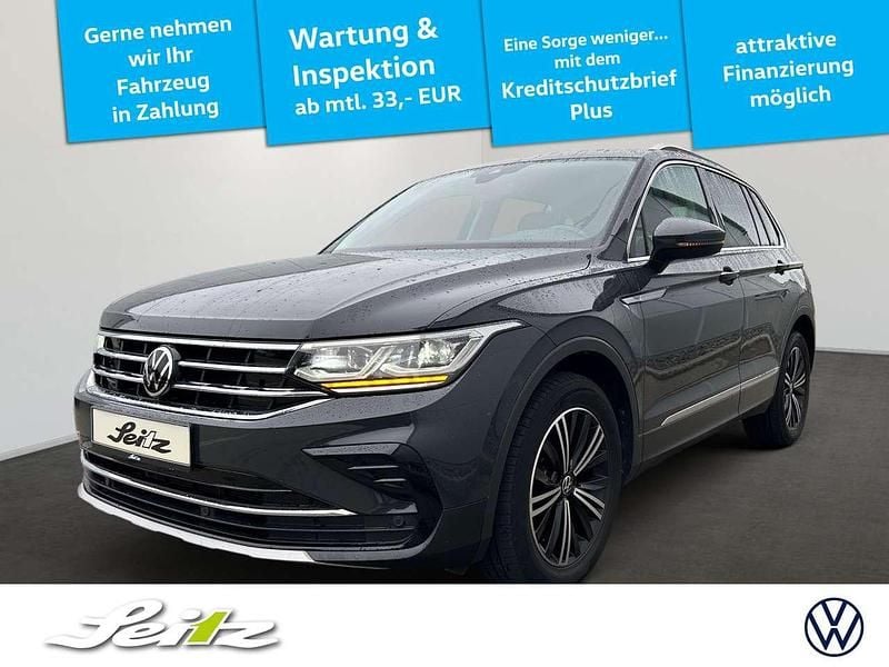 Uranograu Gebraucht 2022 VW Tiguan Elegance SUV | 24.248 € (Guter Preis) - Bild 1/3