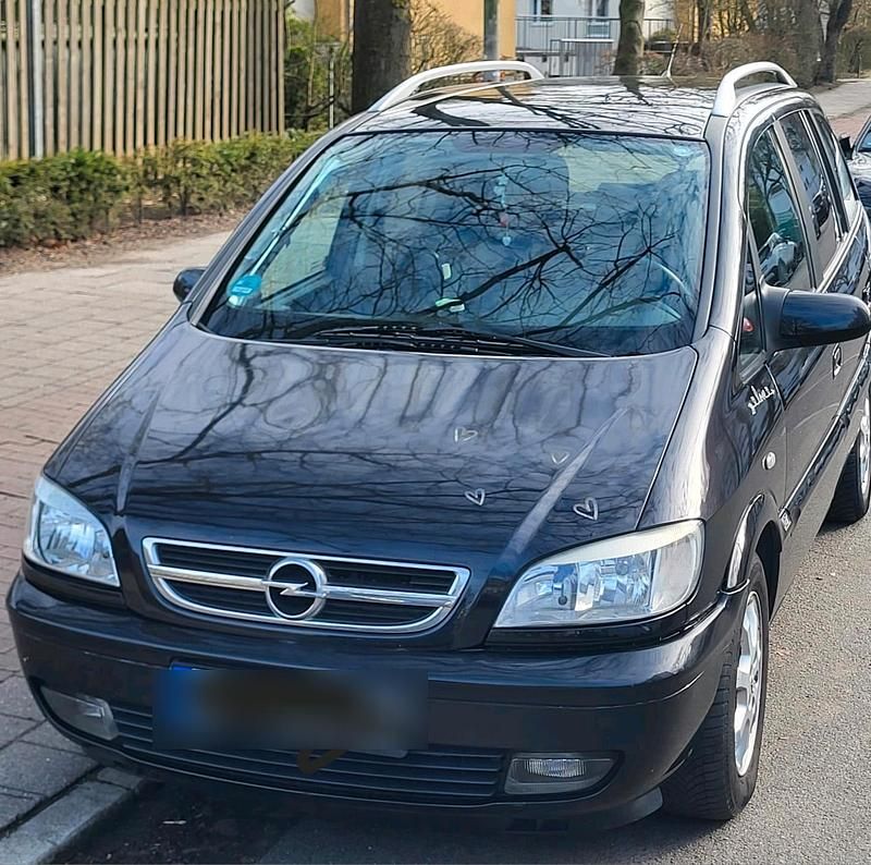 Gebraucht Opel Zafira 2005 Schwarz Van / Kleinbus