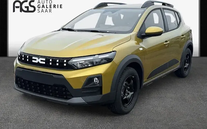 Neu Dacia Sandero Expression 110 PS (80 kW) 2025 Jaune amber (gelb) Limousine