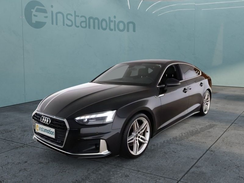 Schwarz Gebraucht 2024 Audi A5 Sportback S-Line Limousine | 42.245 € (Guter Preis) - Bild 1/4
