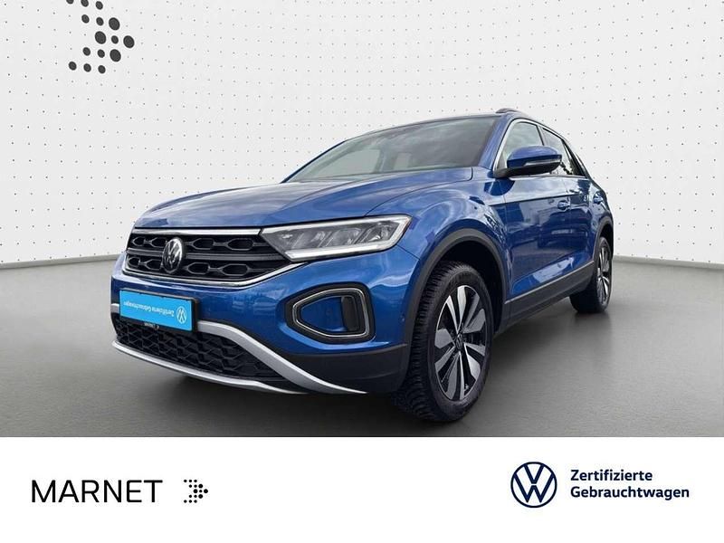 Ravennablau metallic Gebraucht 2024 VW T-Roc Move SUV | 28.990 € (Fairer Preis) - Bild 1/3
