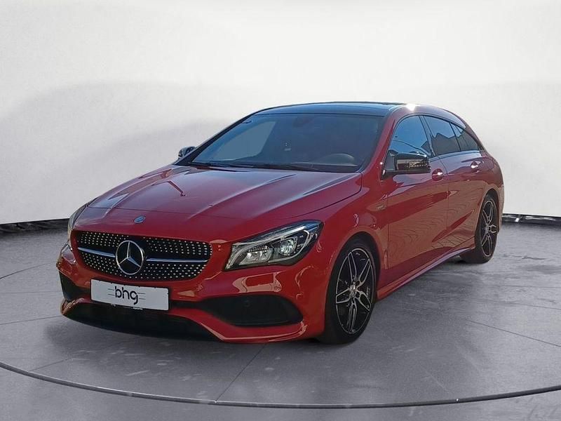 Rot Gebraucht 2017 Mercedes CLA200 Shooting Brake Night Kombi | 17.760 € (Fairer Preis) - Bild 1/4