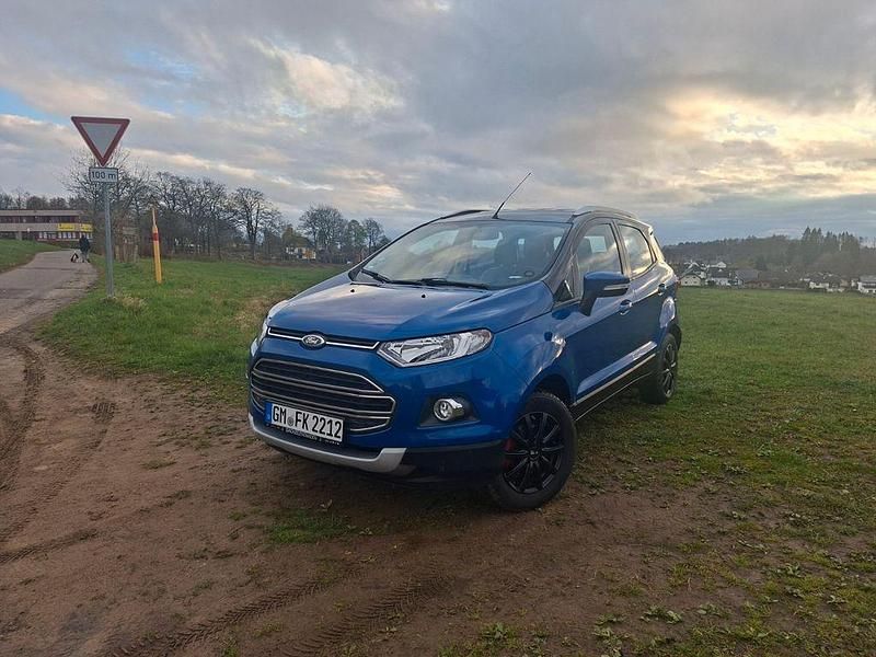 Gebraucht Ford Ecosport Titanium 125 PS (91 kW) 2016 Blau SUV