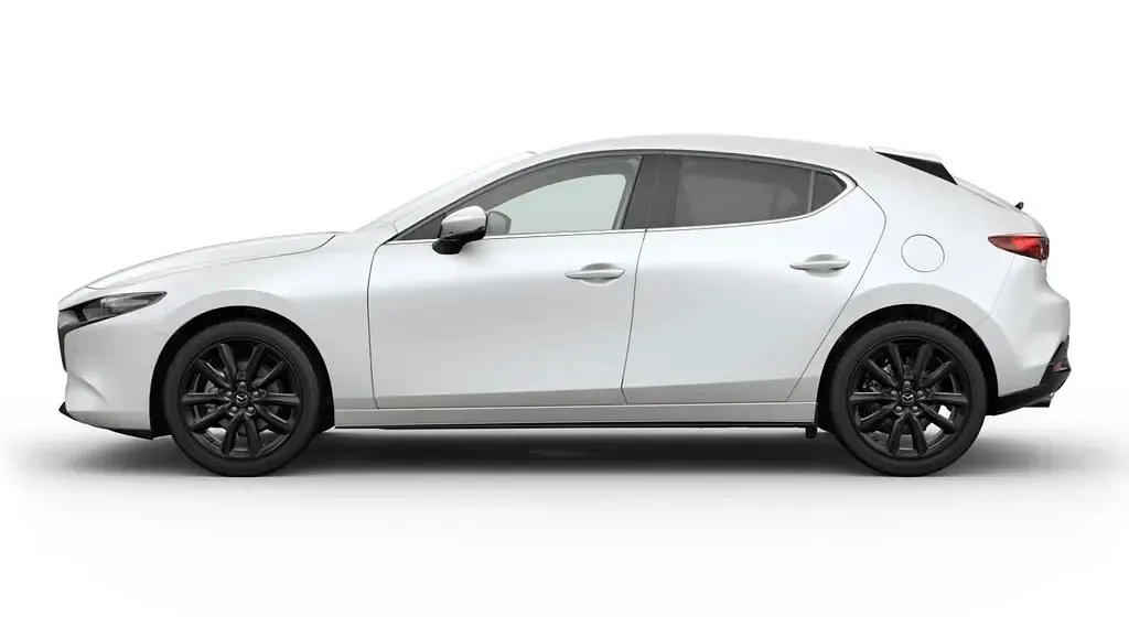 Neu Mazda 3 Exclusive-Line 186 PS (136 kW) 2026 Snoflake white pearl Limousine