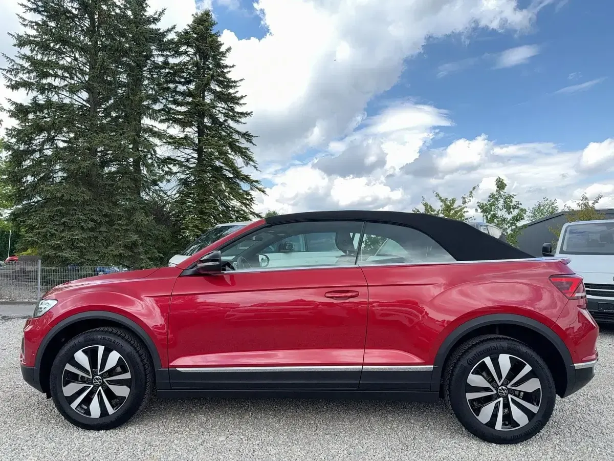 Gebraucht VW T-Roc Cabriolet Goal 116 PS (85 kW) 2025 Kings red metallic Cabrio