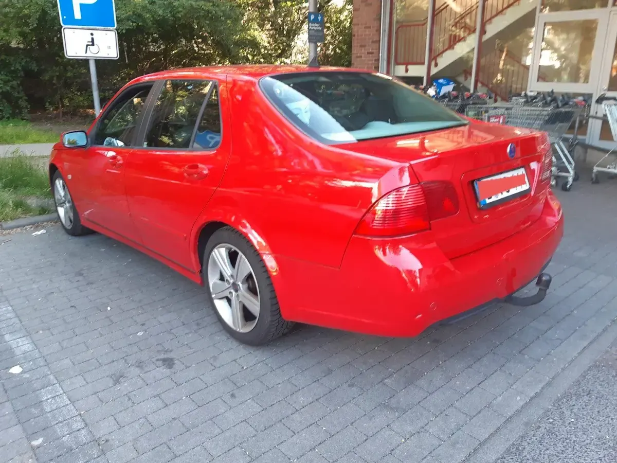 Gebraucht Saab 9-5 Vector 150 PS (110 kW) 2009 Rot Limousine