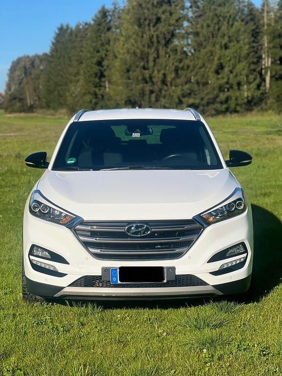 Gebraucht Hyundai Tucson Passion 177 PS (130 kW) 2018 Weiß SUV