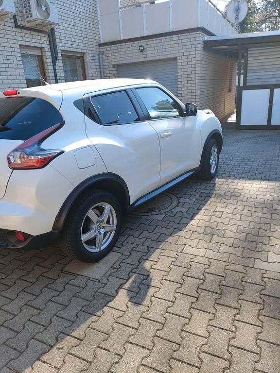 Gebraucht Nissan Juke Acenta 116 PS (85 kW) 2015 Weiß SUV