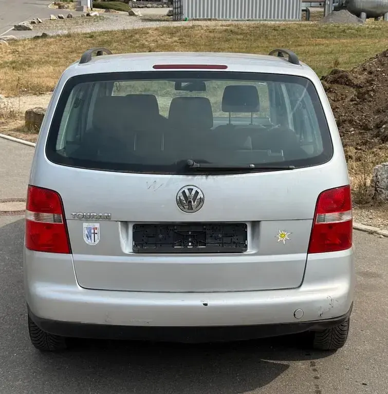 Gebraucht VW Touran 102 PS (75 kW) 2004 Silber Van / Kleinbus