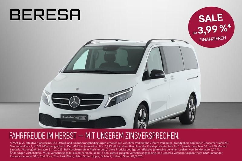 Weiß Gebraucht 2024 Mercedes V250 Night Van / Kleinbus | 58.480 € - Bild 1/4