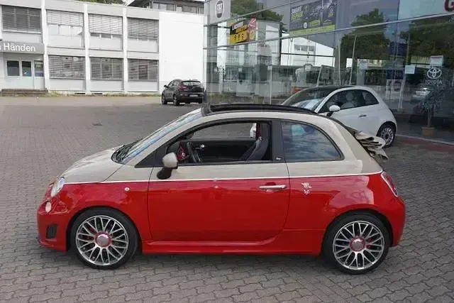 Gebraucht Abarth 595C Turismo 160 PS (117 kW) 2015 Rot Cabrio