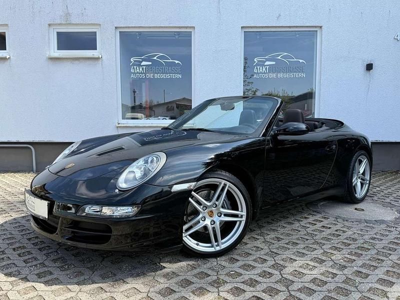 Gebraucht Porsche 997 325 PS (239 kW) 2005 Tiefschwarz Cabrio