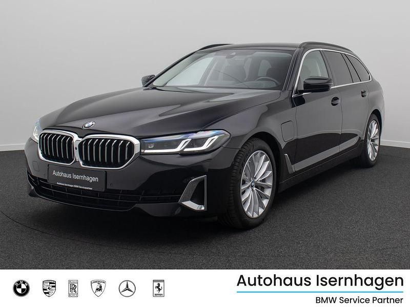 Schwarz Gebraucht 2021 BMW 530e Luxury Line Limousine | 31.499 € (Guter Preis) - Bild 1/4