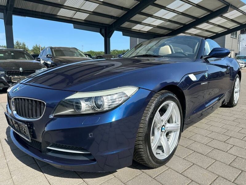 Blau Gebraucht 2012 BMW Z4 Sport Line Cabrio | 16.800 € (Guter Preis) - Bild 1/4
