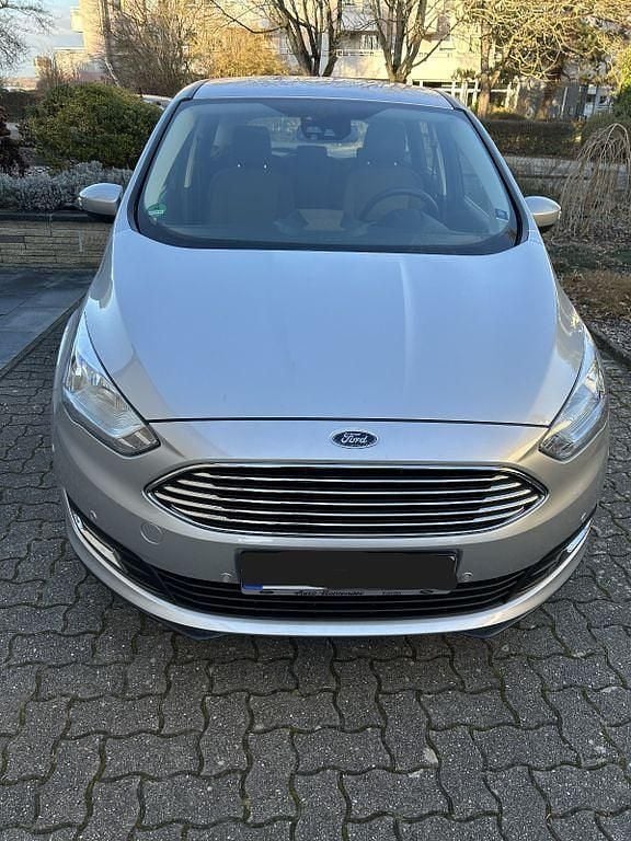 Silber Gebraucht 2017 Ford C-MAX Titanium Van / Kleinbus | 13.600 € (Guter Preis) - Bild 1/4