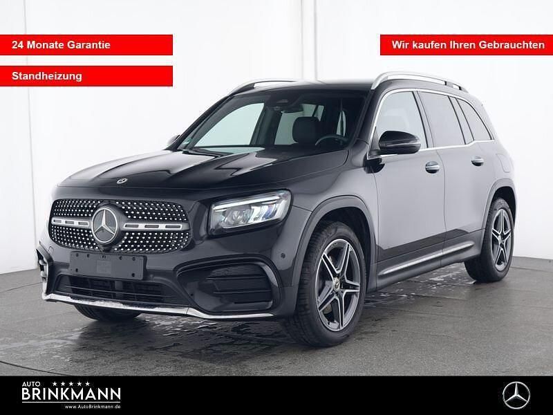 Unilack nachtschwarz Gebraucht 2024 Mercedes GLB180 AMG line Plus SUV | 38.770 € (Fairer Preis) - Bild 1/4
