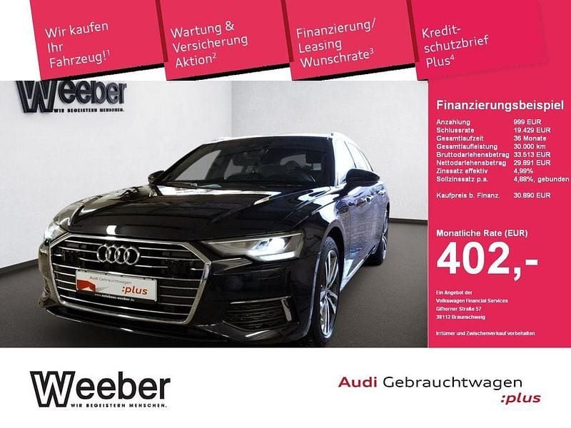 Gebraucht Audi A6 Performance 204 PS (150 kW) 2021 Firmamentblau (metallic) Kombi