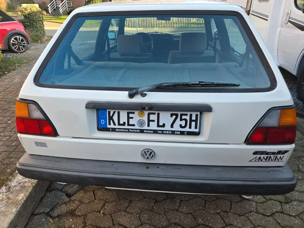 Gebraucht VW Golf II 54 PS (39 kW) 1989 Weiß Kleinwagen