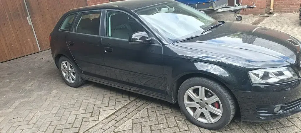 Brugt Audi A3 Ambiente 125 HK (91 kW) 2009 Sort Hatchback