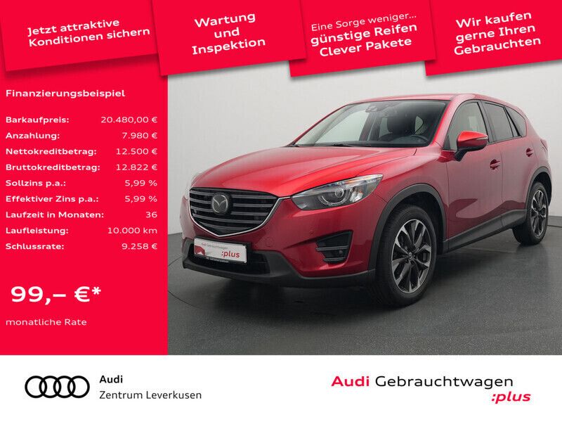 Rubinrot Gebraucht 2017 Mazda CX-5 Nakama Intense SUV | 20.480 € (Guter Preis) - Bild 1/4