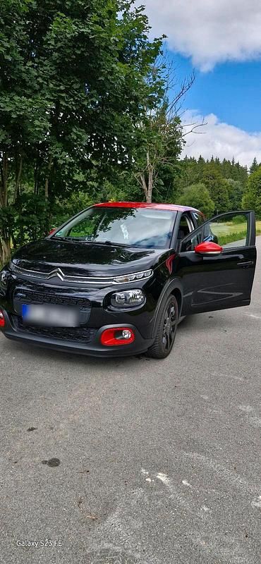 Schwarz Gebraucht 2017 Citroën C3 Feel Kleinwagen | 8.000 € (Fairer Preis) - Bild 1/4