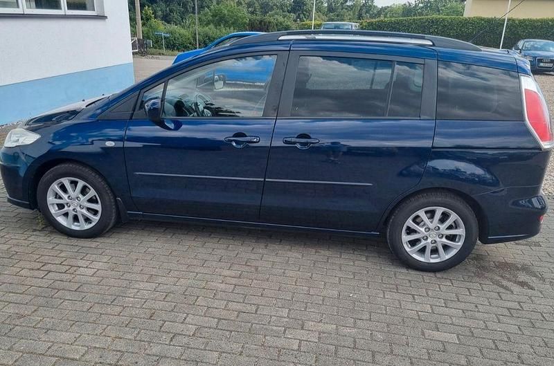 Gebraucht Mazda 5 Exclusive 145 PS (106 kW) 2009 Blau Van / Kleinbus