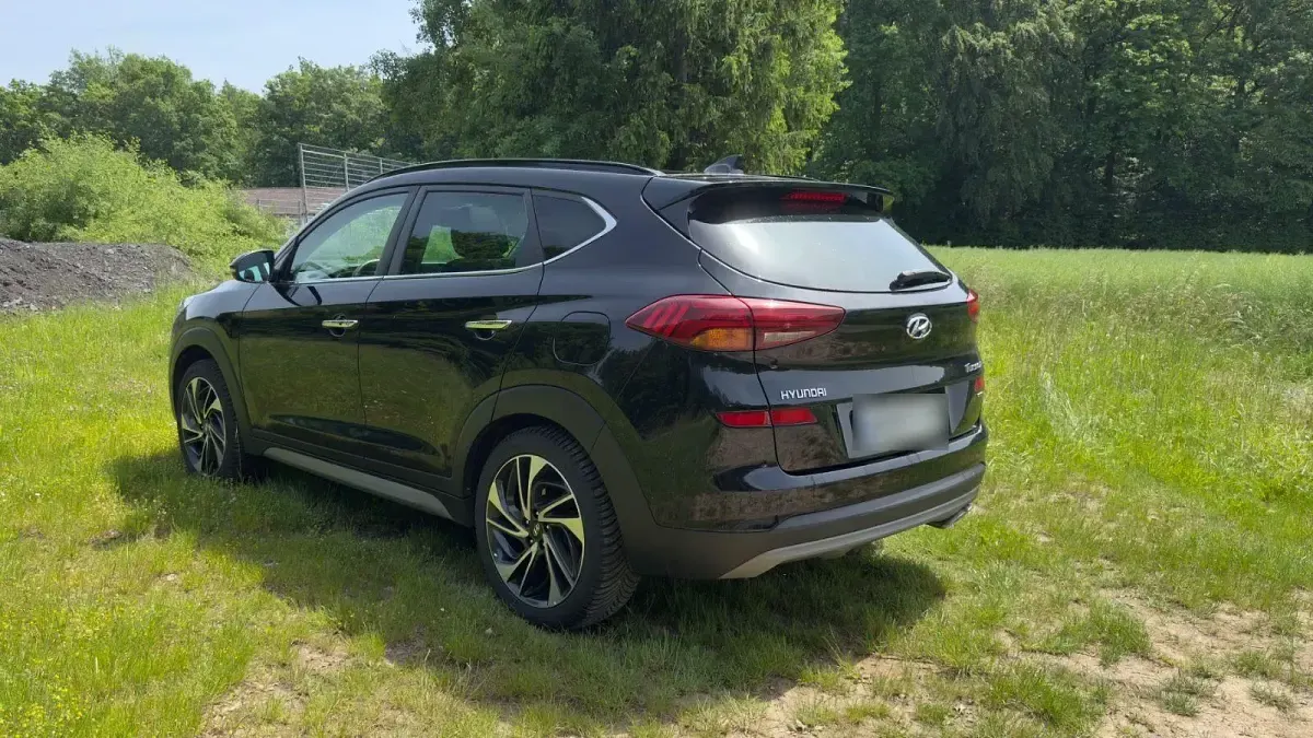 Gebraucht Hyundai Tucson Premium 177 PS (130 kW) 2019 Schwarz SUV