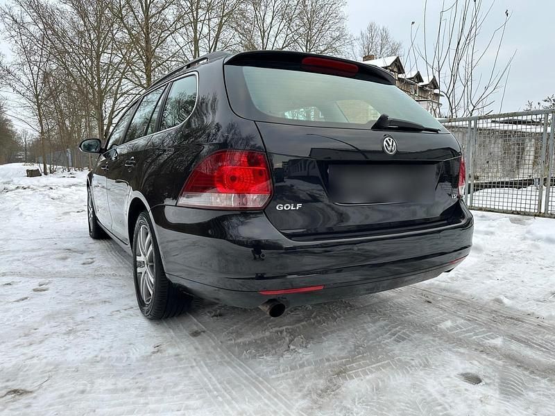 Gebraucht VW Golf VI 105 PS (77 kW) 2010 Schwarz Kleinwagen