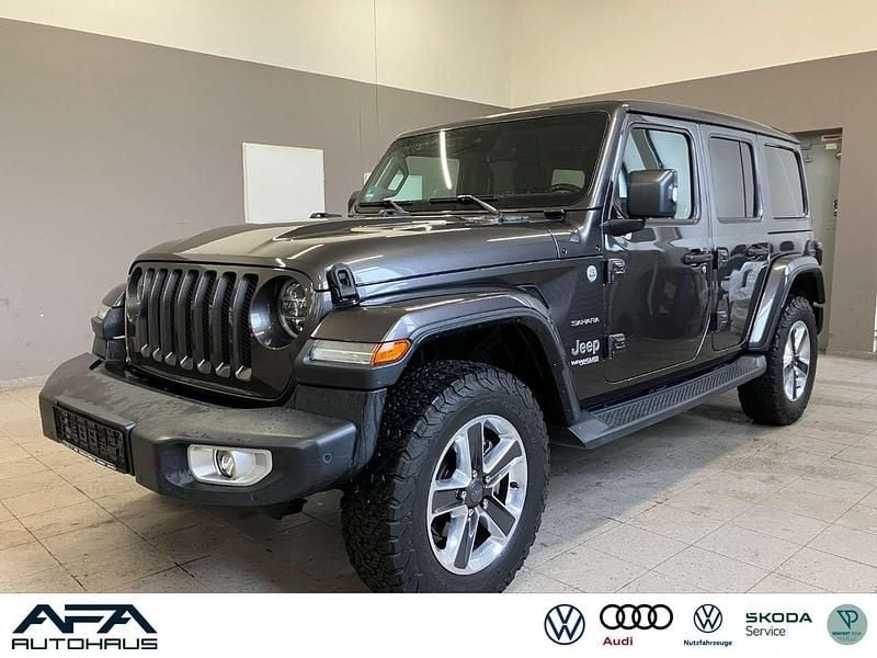 Gebraucht Jeep Wrangler Sahara 200 PS (147 kW) 2019 Granite crystal metallic SUV