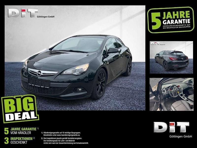 Karbonschwarz metallic Gebraucht 2014 Opel Astra GTC Coupé | 7.490 € (Fairer Preis) - Bild 1/4