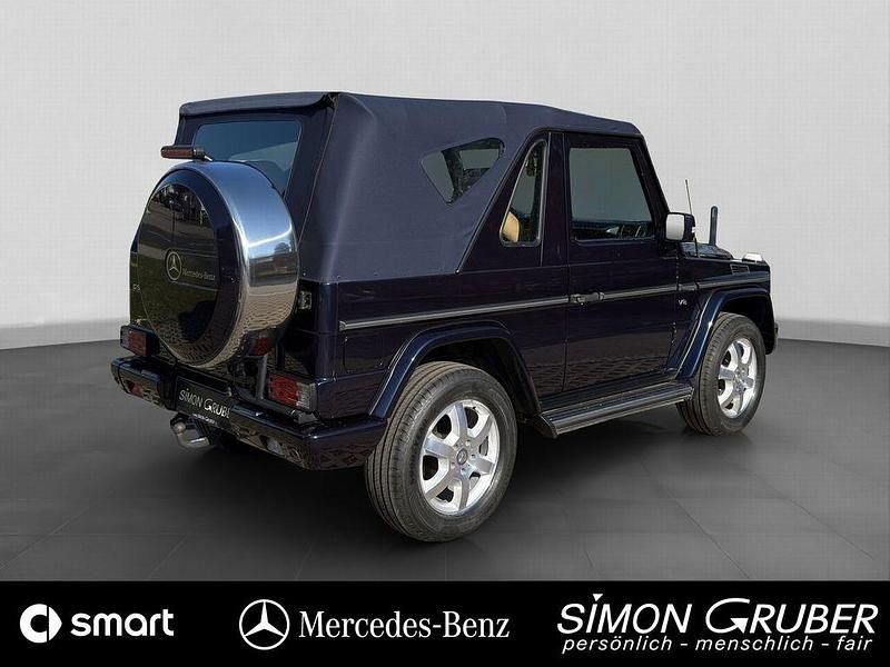 Gebraucht Mercedes G500 296 PS (217 kW) 2004 Tansanitblau (metallic) SUV