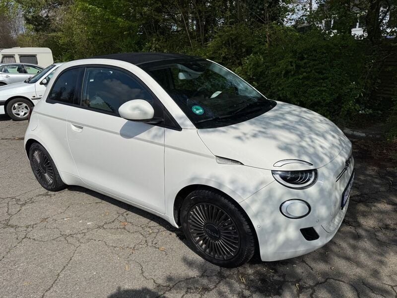 Gebraucht Fiat 500e Icon 86 kW (118 PS) 2021 Weiß Cabrio
