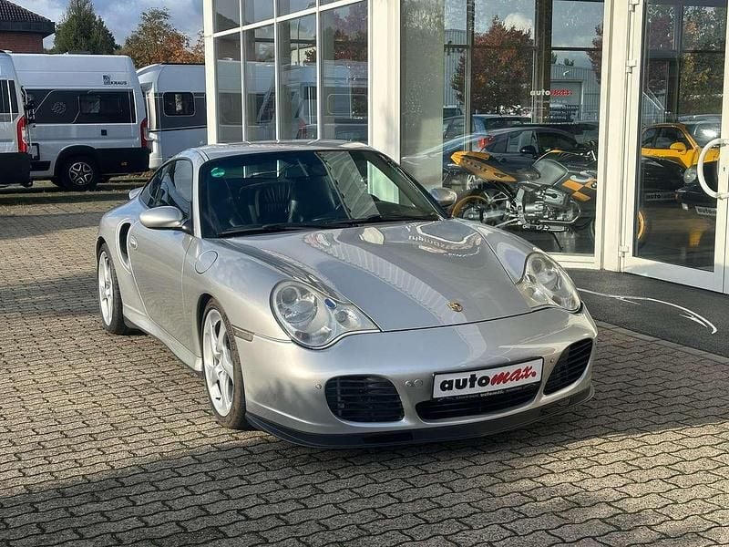 Gebraucht Porsche 911 Turbo 420 PS (308 kW) 2001 Arktissilber 92t Coupé