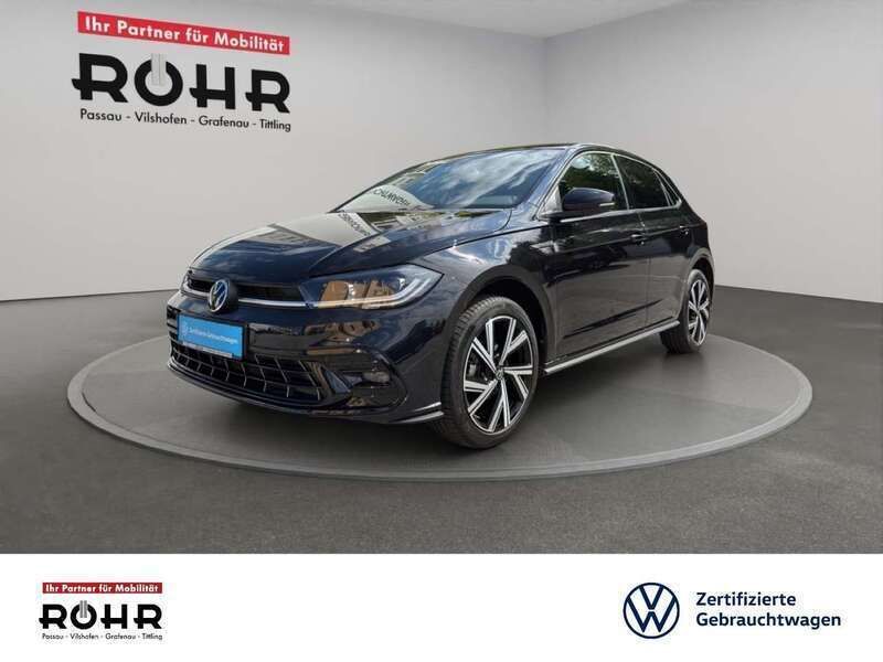 Deep black perleffekt Gebraucht 2022 VW Polo R-line Limousine | 20.940 € (Guter Preis) - Bild 1/4