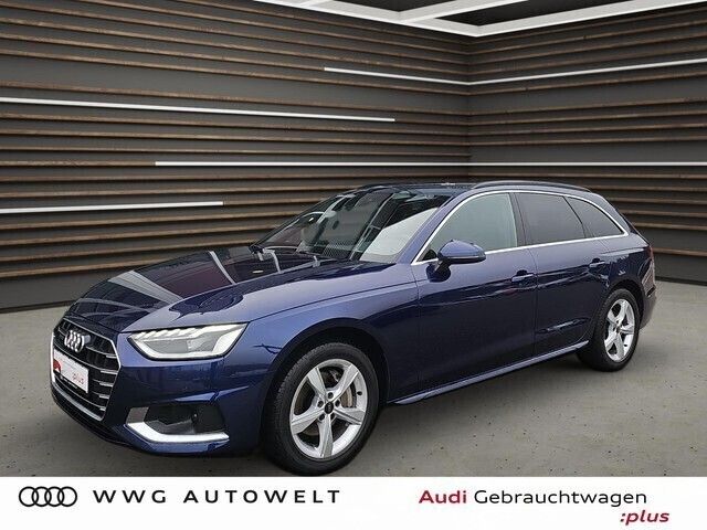 Navarrablau metallic Gebraucht 2021 Audi A4 Advanced Plus Kombi | 25.980 € (Etwas zu teuer) - Bild 1/4