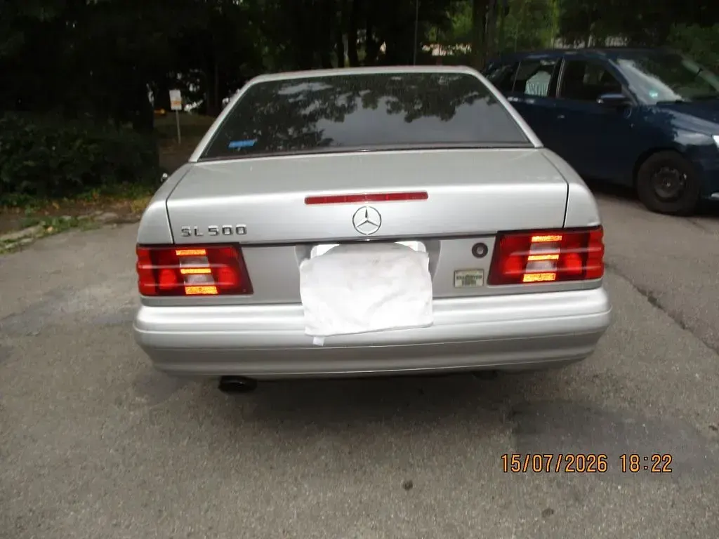 Gebraucht Mercedes SL320 224 PS (164 kW) 1999 Silber Cabrio