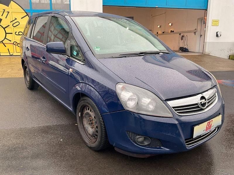 Gebraucht Opel Zafira Design Edition 125 PS (91 kW) 2011 Blau Van / Kleinbus