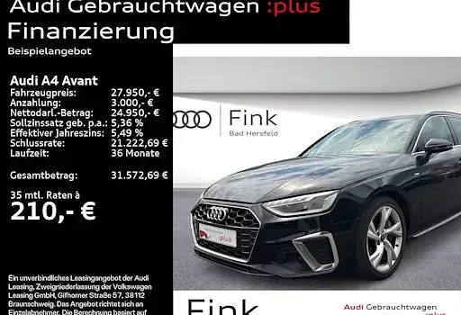 Gebraucht Audi A4 S-Line 204 PS (150 kW) 2023 Kombi
