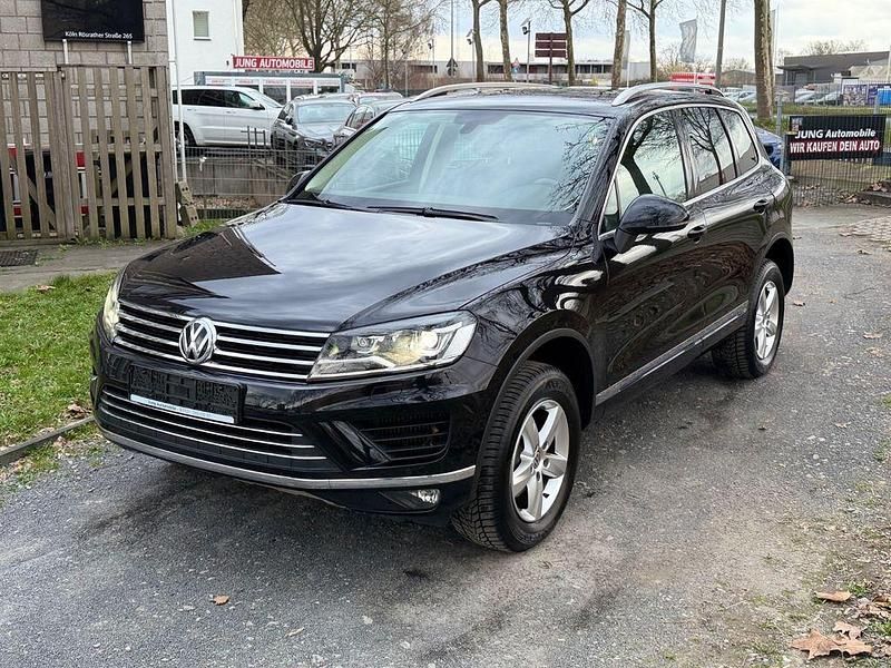 Gebraucht VW Touareg Terrain Tech 262 PS (192 kW) 2018 Deep black SUV