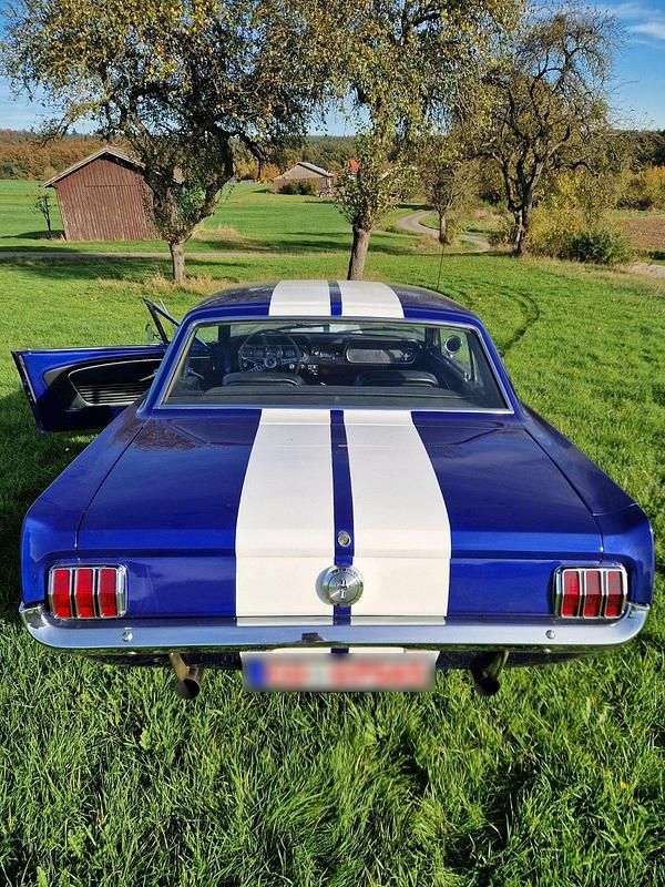 Second-hand Ford Mustang 233 CP (171 kW) 1966 Albastru Coupe