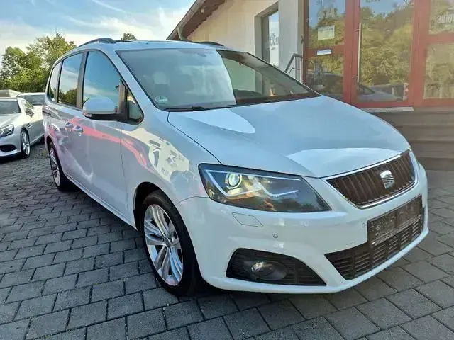 Gebraucht Seat Alhambra Style 177 PS (130 kW) 2015 Weiß Van / Kleinbus