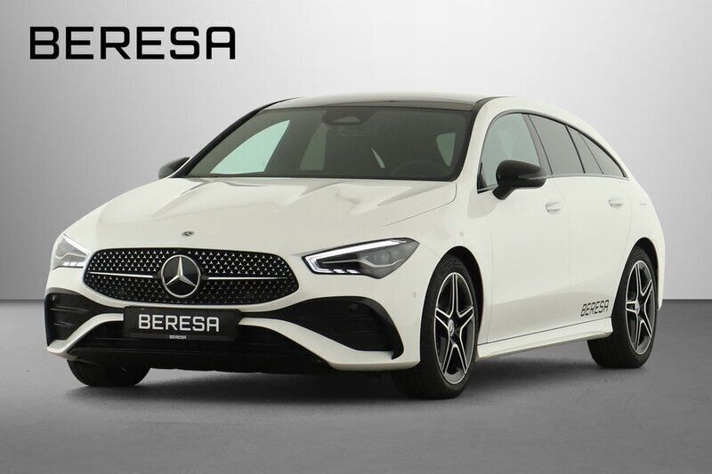 Polarweiß Gebraucht 2024 Mercedes CLA200 AMG Kombi | 34.990 € (Fairer Preis) - Bild 1/4
