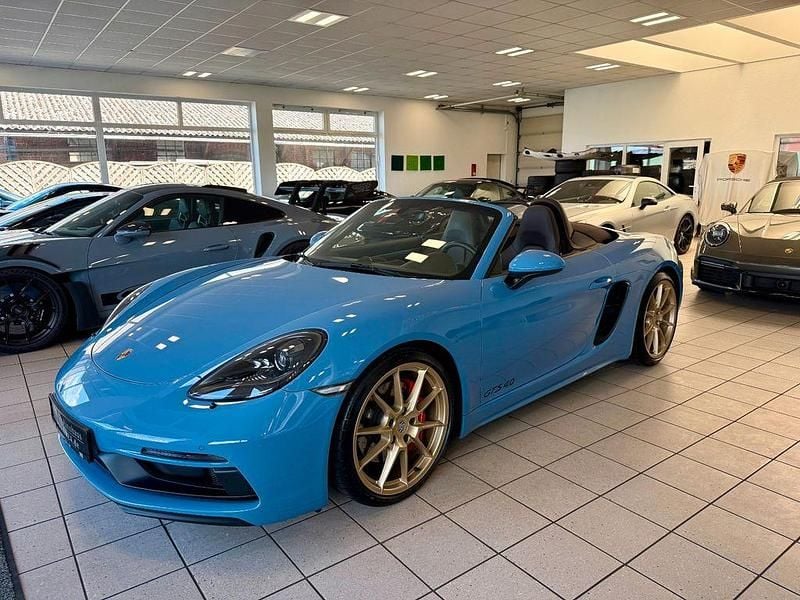 Gebraucht Porsche 718 400 PS (294 kW) 2023 Blau Cabrio