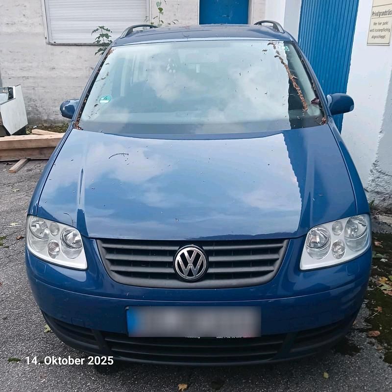 Blau Gebraucht 2003 VW Touran Van / Kleinbus | 1.400 € (Fairer Preis) - Bild 1/4