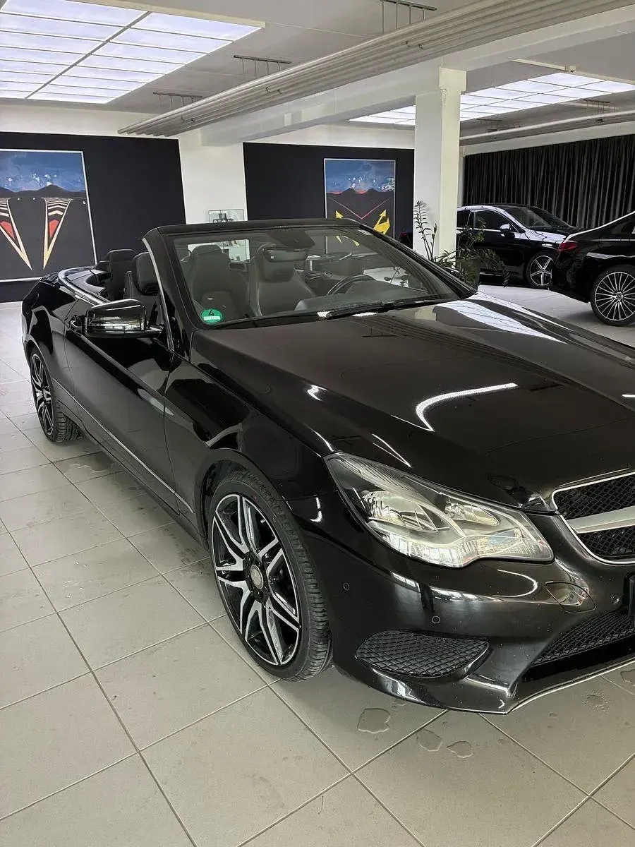 Gebraucht Mercedes E220 Sport Edition 170 PS (125 kW) 2016 Schwarz Cabrio