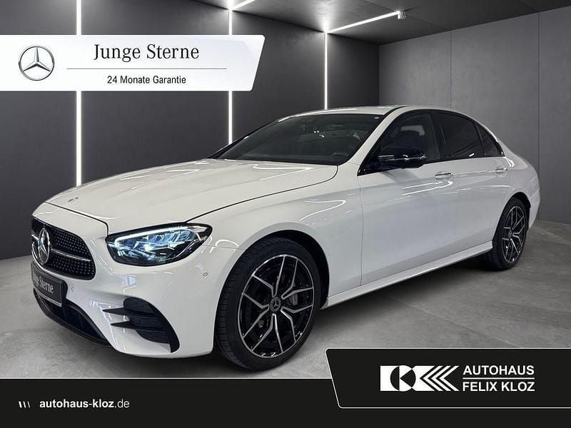 Unilack polarweiß Gebraucht 2022 Mercedes E300 AMG Limousine | 42.400 € (Fairer Preis) - Bild 1/4