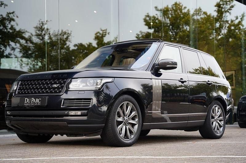 Schwarz Gebraucht 2013 Land Rover Range Rover Vogue SUV | 16.888 € (Etwas zu teuer) - Bild 1/4
