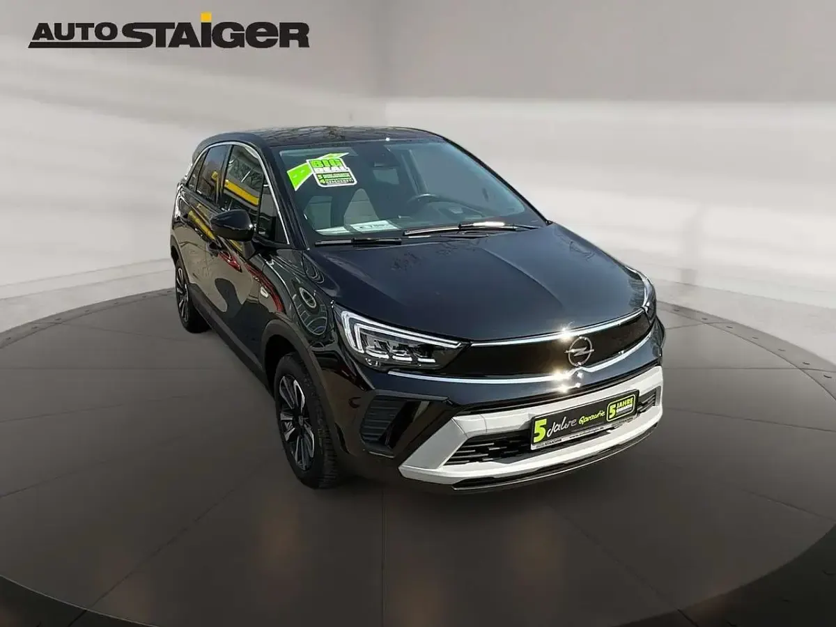 Gebraucht Opel Crossland Elegance 110 PS (80 kW) 2023 Diamant schwarz SUV
