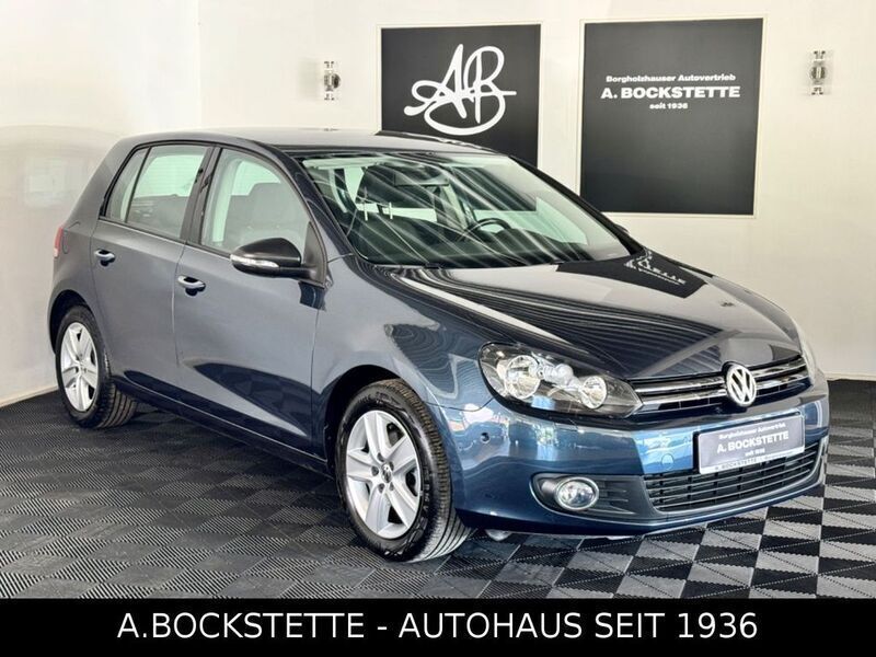 Blau Gebraucht 2009 VW Golf VI Comfortline Limousine | 9.990 € (Etwas zu teuer) - Bild 1/4