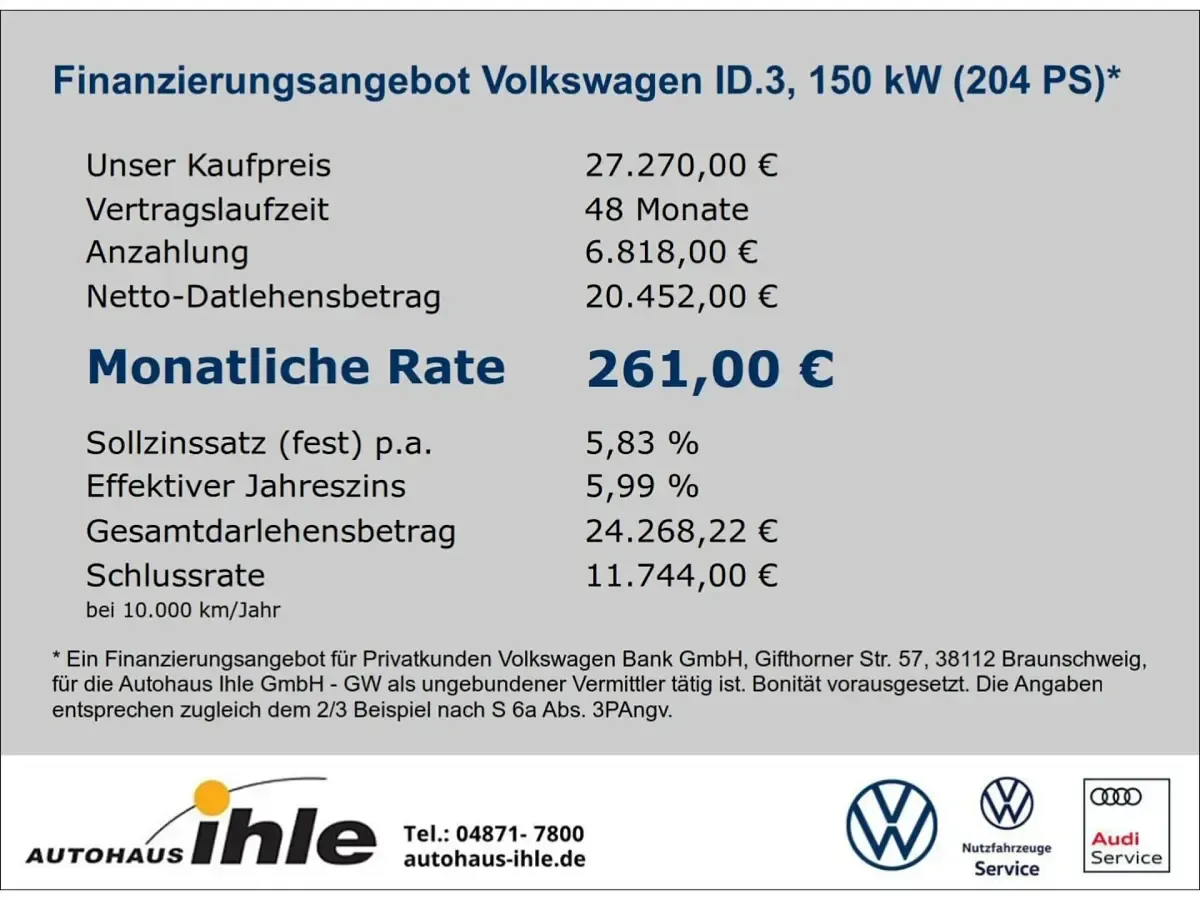 Gebraucht VW ID.3 Pro Performance 150 kW (204 PS) 2022 Mondsteingrau Kleinwagen